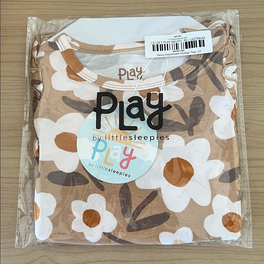 Little Sleepies Daisy DayDream Flutter Tee & Leggings Set - 2T - Picture 3 of 6